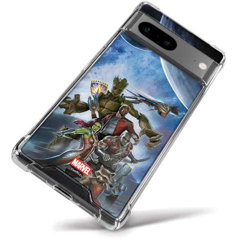 Marvel Guardians of the Galaxy Galactic Mission Google Pixel 8a Clear Case
